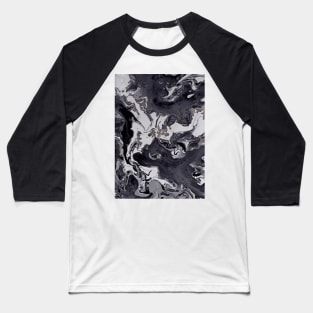 Greyscale II Baseball T-Shirt